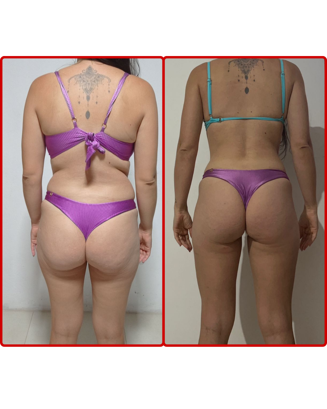 Resultado 1 — transformação com nutrição e treino em Caxias do Sul