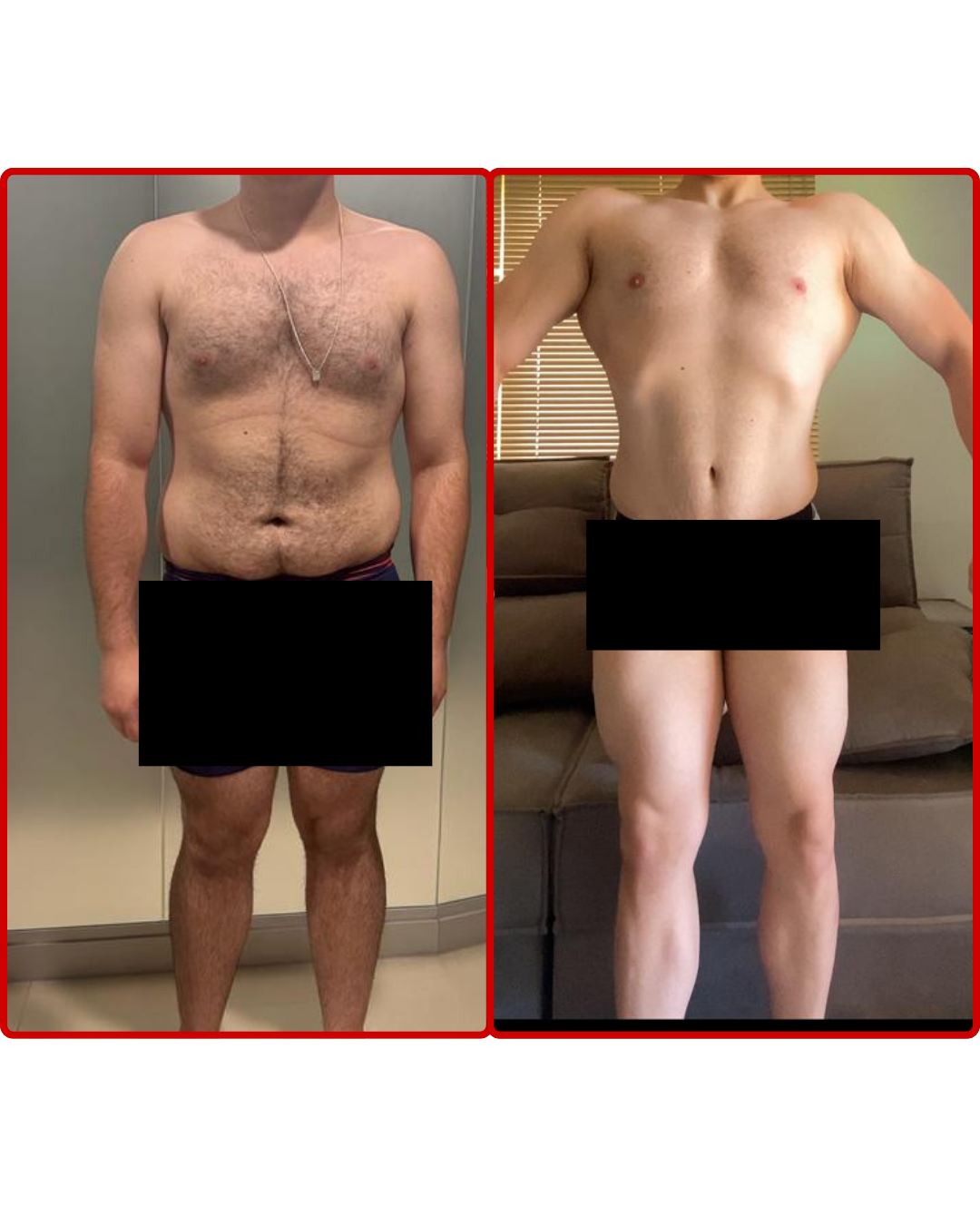 Resultado 12 — transformação com nutrição e treino em Caxias do Sul