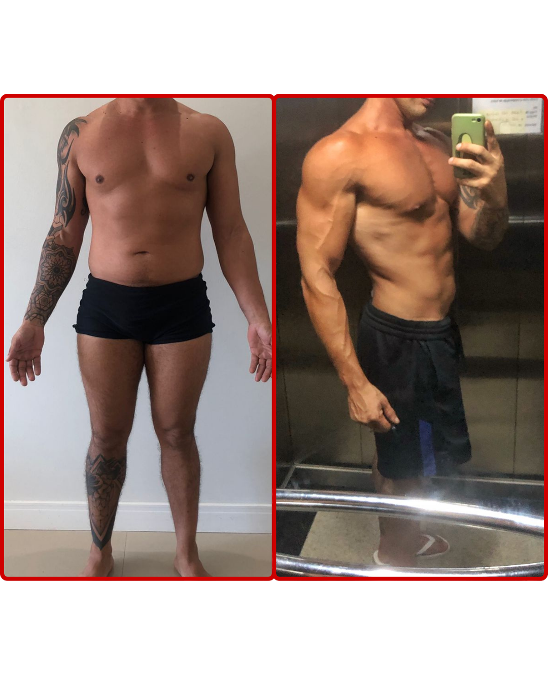 Resultado 14 — transformação com nutrição e treino em Caxias do Sul