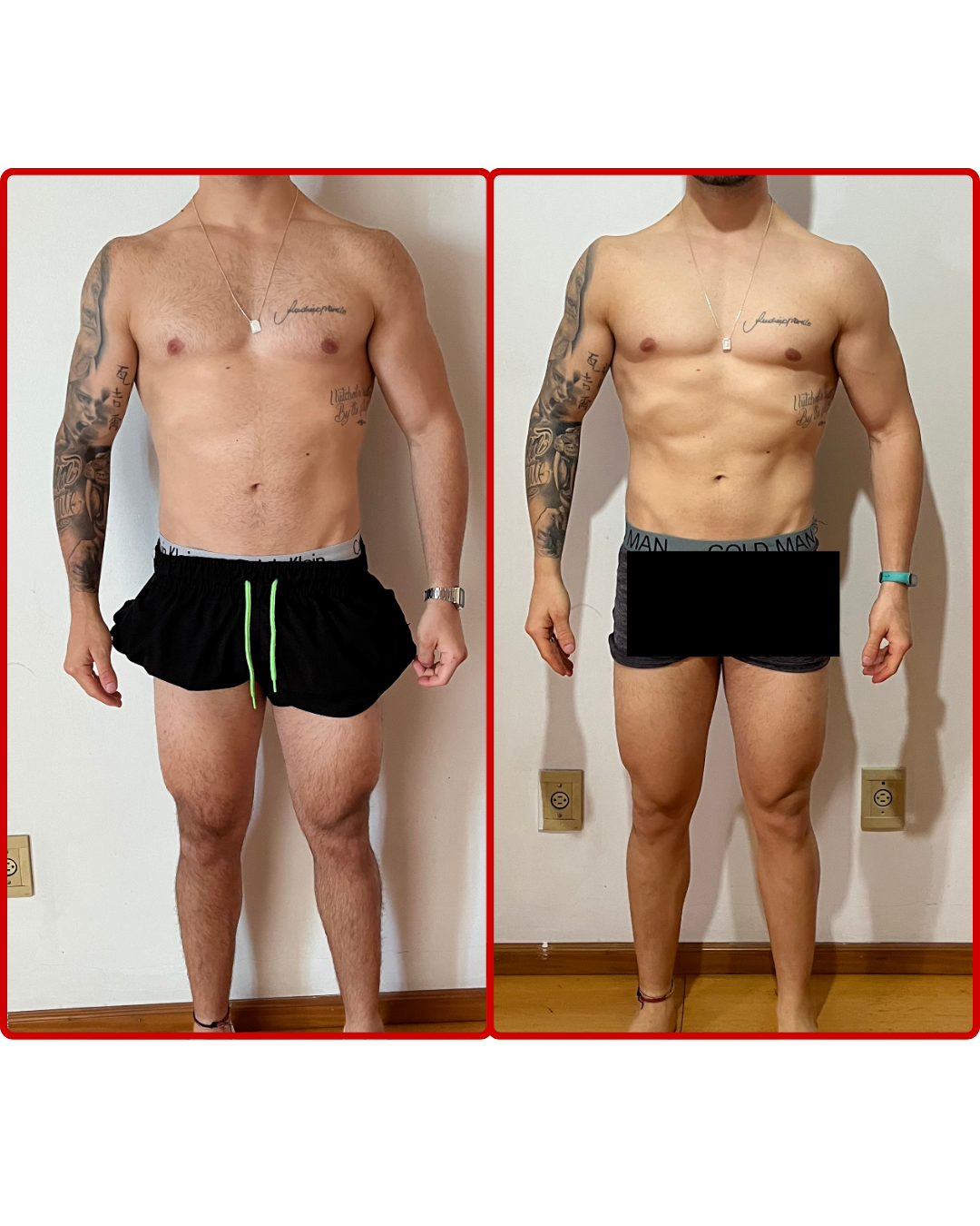 Resultado 16 — transformação com nutrição e treino em Caxias do Sul