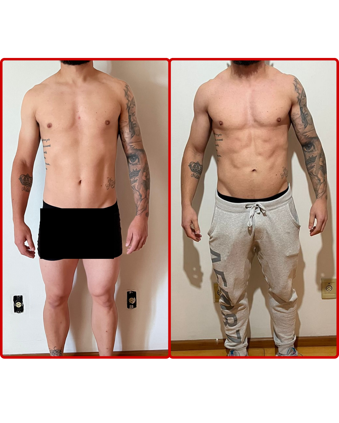 Resultado 17 — transformação com nutrição e treino em Caxias do Sul